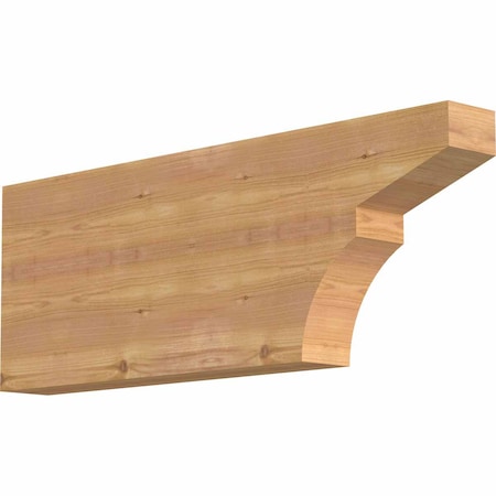 Ekena Millwork Monterey Smooth Rafter Tail, Western Red Cedar, 3 1/2"W x 12"H x 32"L RFT04X12X32MON00SWR